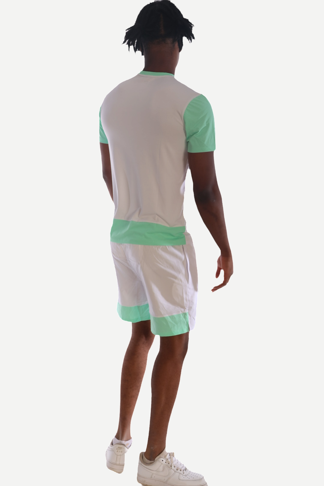 HEDERA BASE 2 PIECE GREEN & WHITE