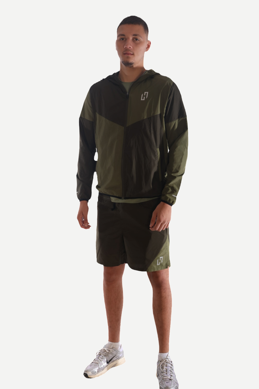 Patched 3-Piece Set — Khaki Green