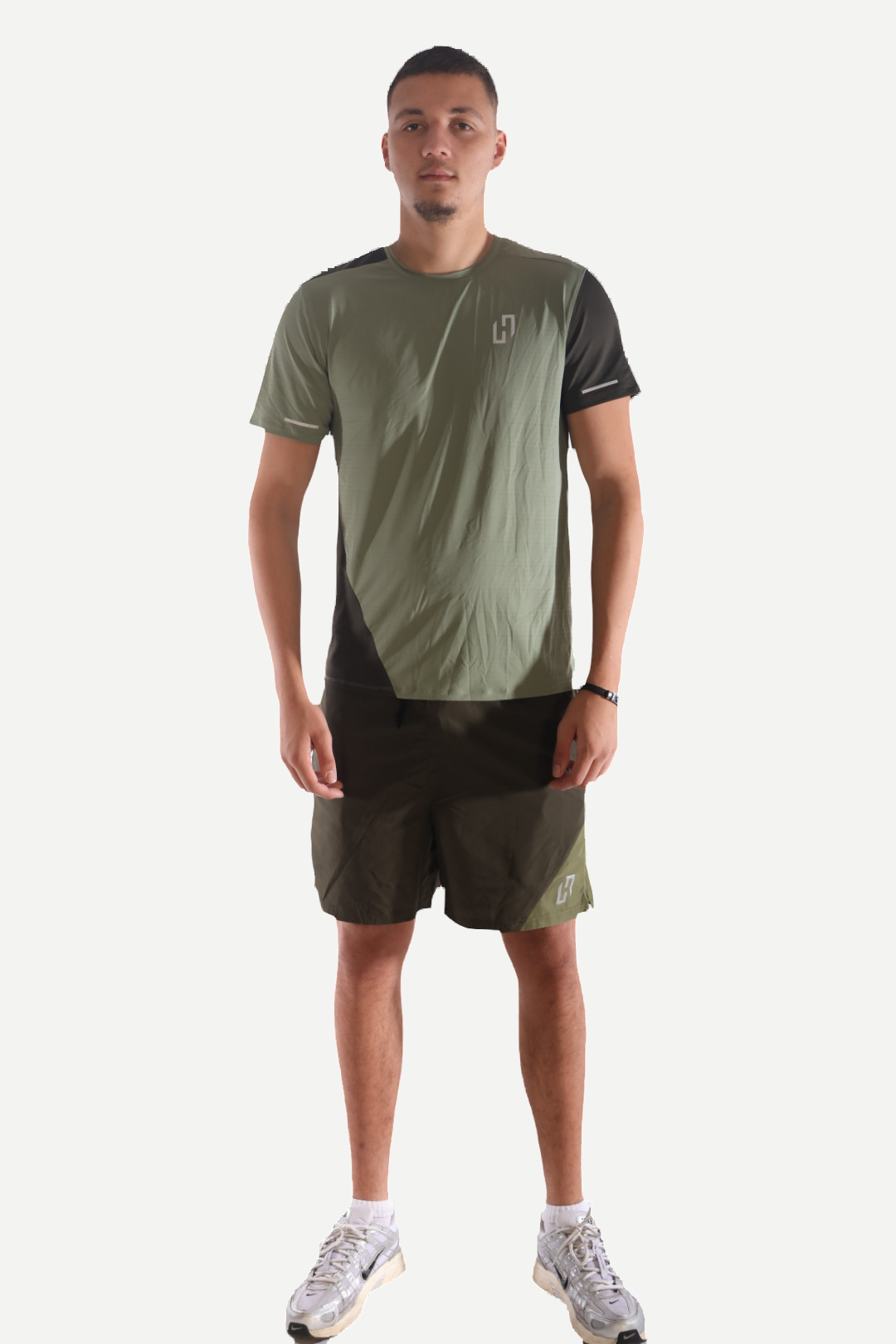 Patched 3-Piece Set — Khaki Green