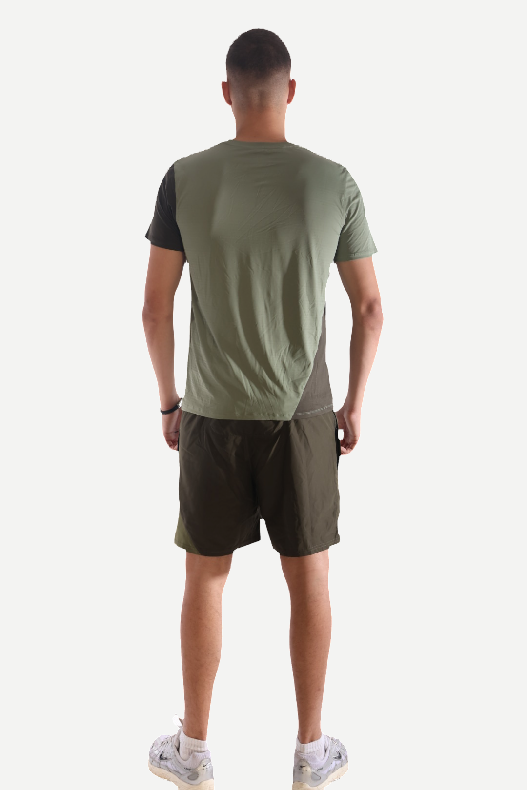 Patched 3-Piece Set — Khaki Green
