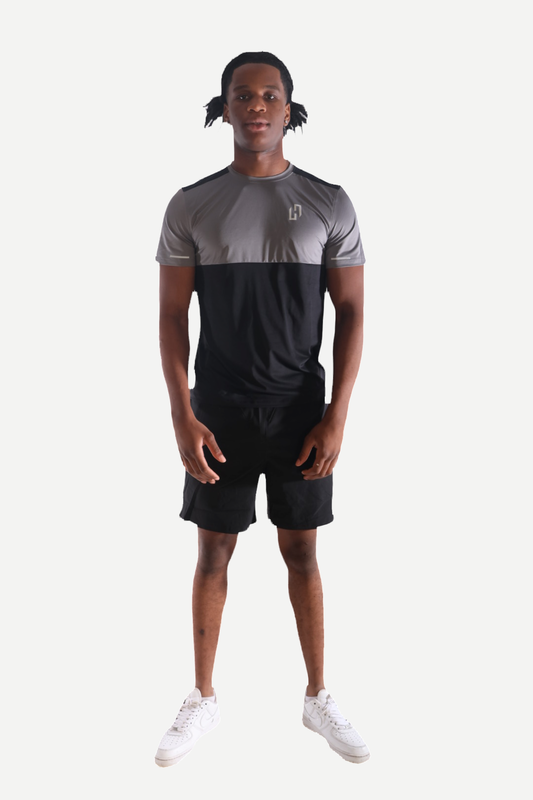 HEDERA BASE 2 PIECE BLACK & GREY