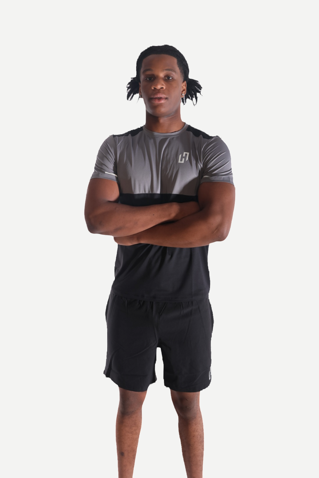 HEDERA BASE 2 PIECE BLACK & GREY