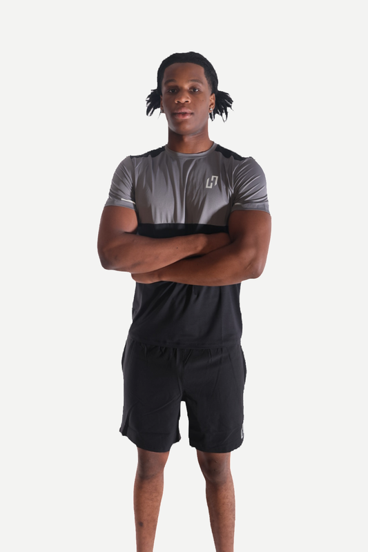HEDERA BASE 2 PIECE BLACK & GREY