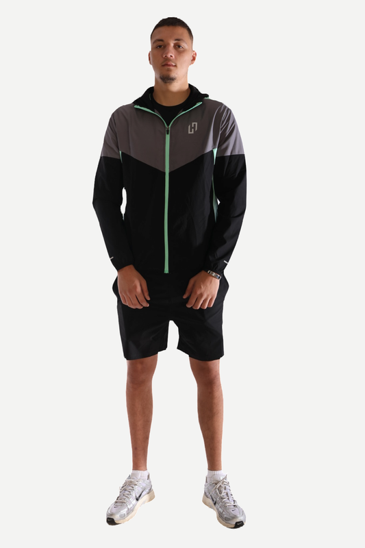 Base 3-Piece Set — Black, Light Blue & Light Gray