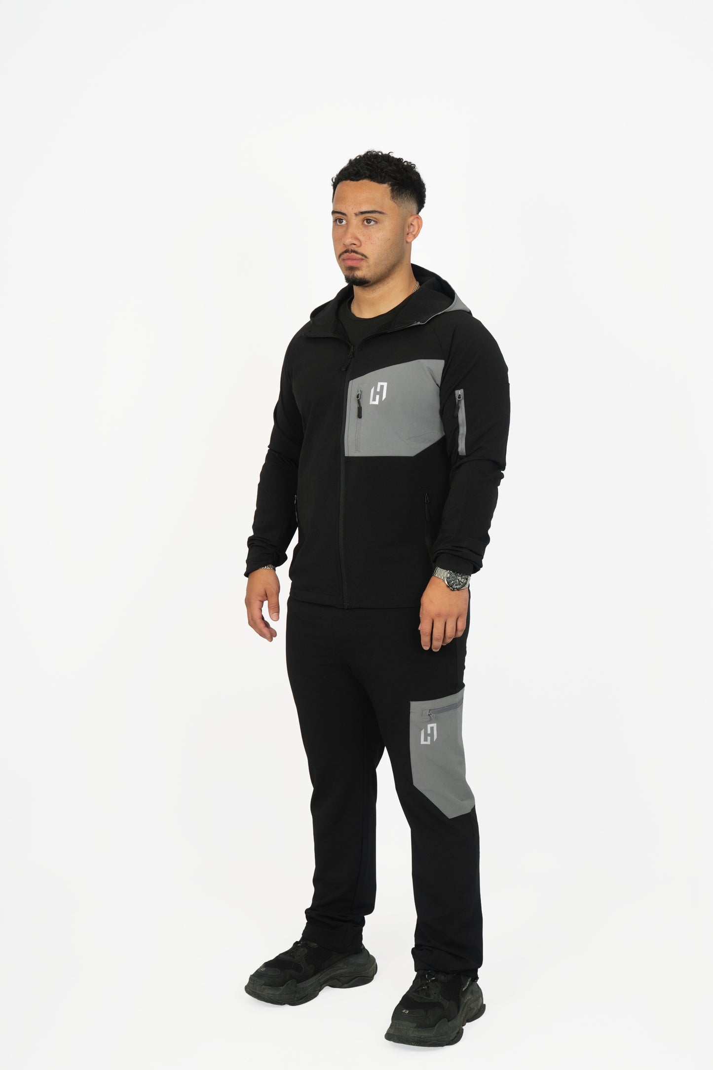 HEDERA SHELL TRACKSUIT BLACK