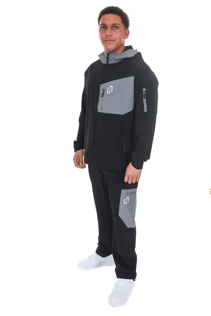 HEDERA SHELL TRACKSUIT BLACK