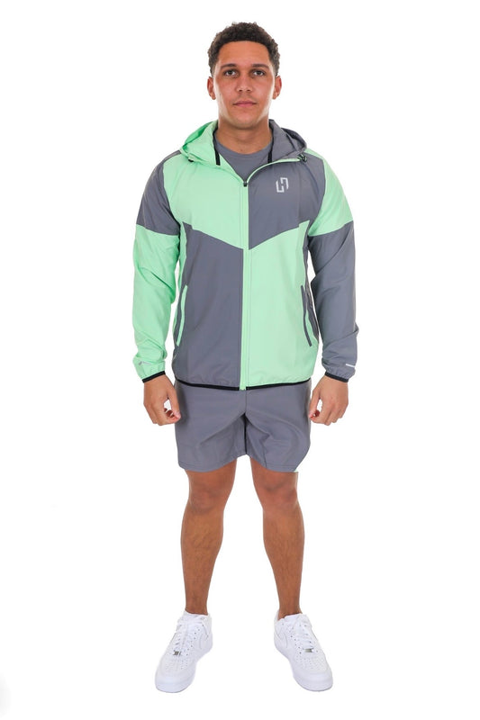 HEDERA PATCHED 3 PIECE NEON/GREY