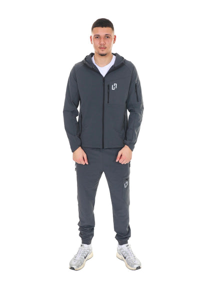 HEDERA SHELL TRACKSUIT GRAPHITE