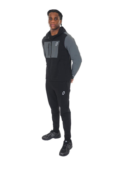 HEDERA BOX SHELL TRACKSUIT BLACK/GREY