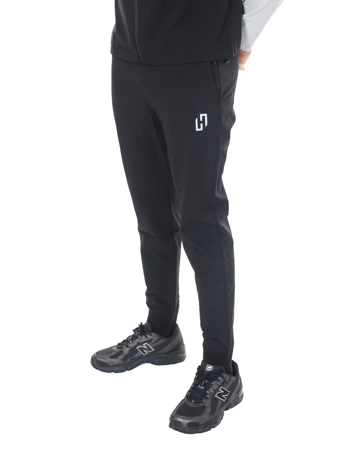 Hedera Block Shell Tracksuit - Black / Light Sand