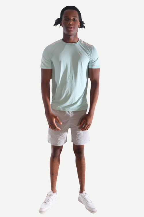 HEDERA PANEL 2 PIECE LIGHT BLUE & WHITE