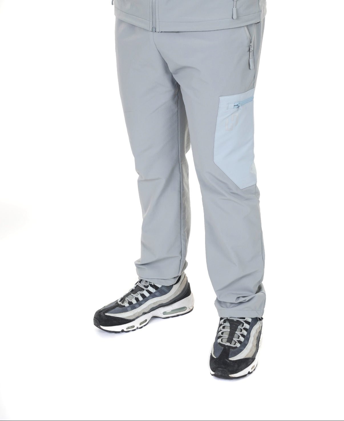 Hedera Shell Tracksuit - Light Grey