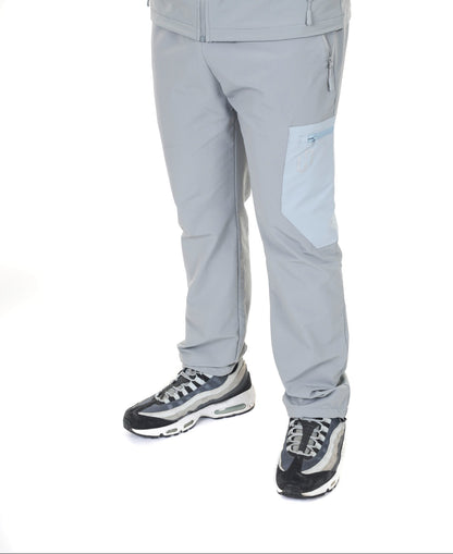 Hedera Shell Tracksuit - Light Grey