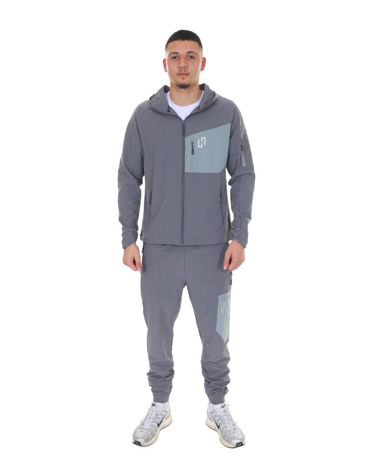 HEDERA SHELL TRACKSUIT GREY/GREY