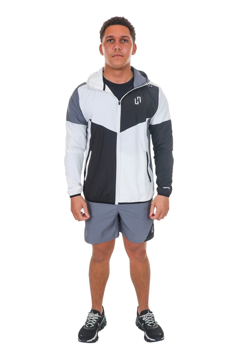 Hedera Patch 3 Piece - White / Grey
