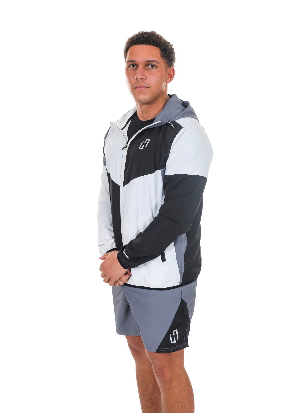 Hedera Patch 3 Piece - White / Grey