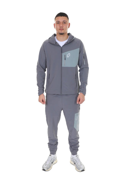 Hedera Shell Tracksuit - Grey / Grey