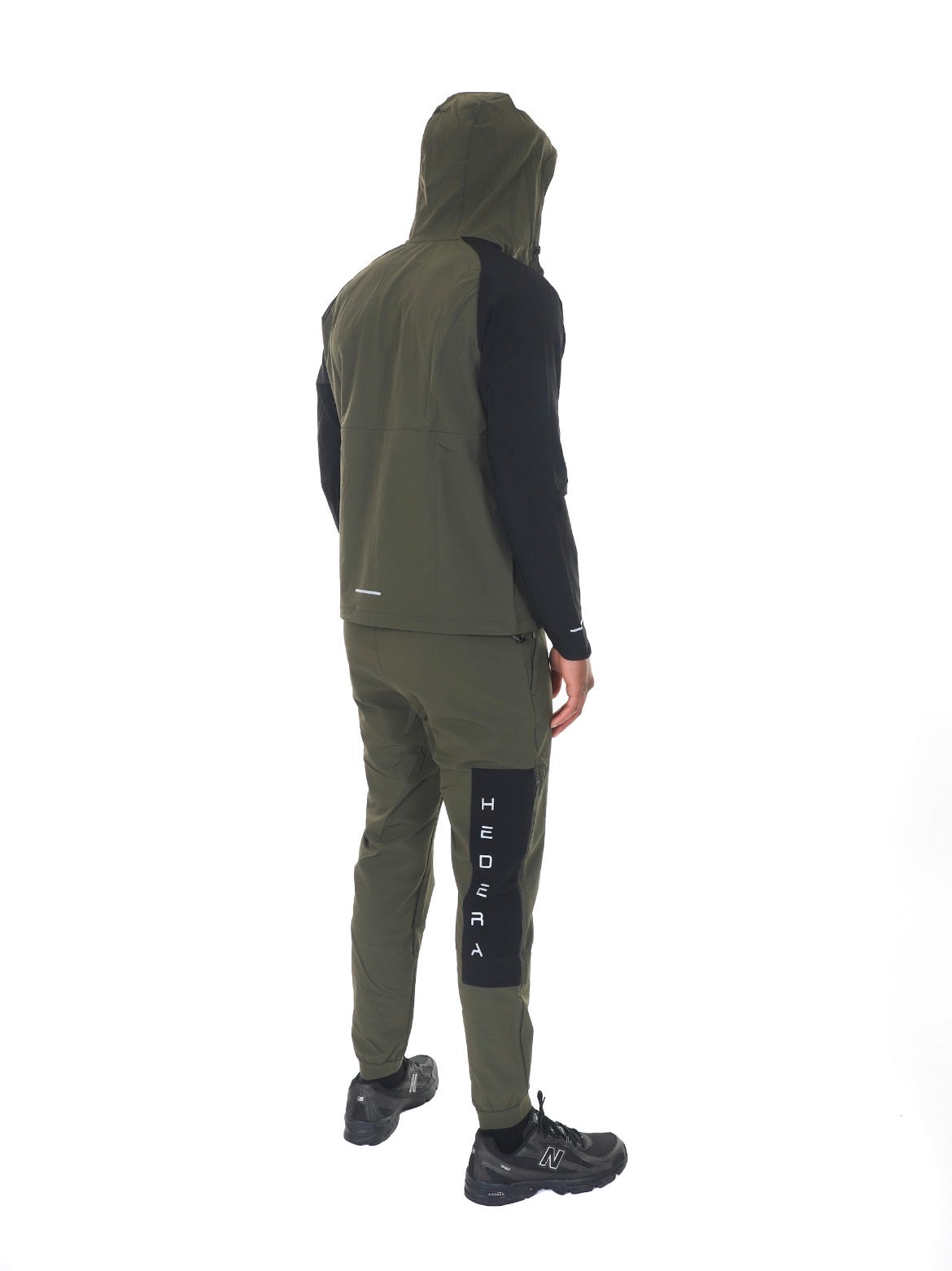 Hedera Block Shell Tracksuit - Khaki