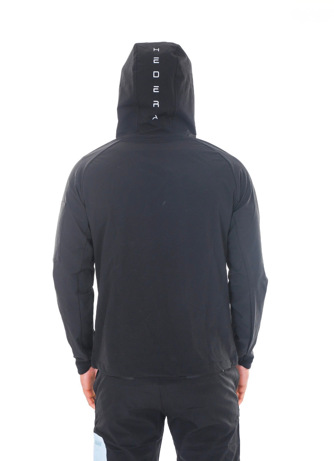 Hedera Shell Tracksuit - Black / Light Blue