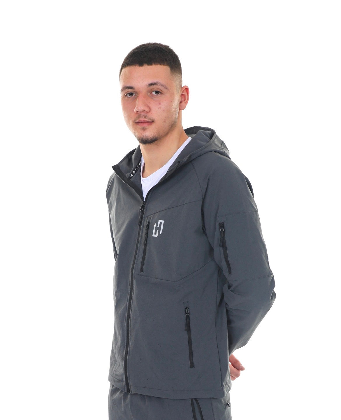 Hedera Shell Tracksuit - Graphite