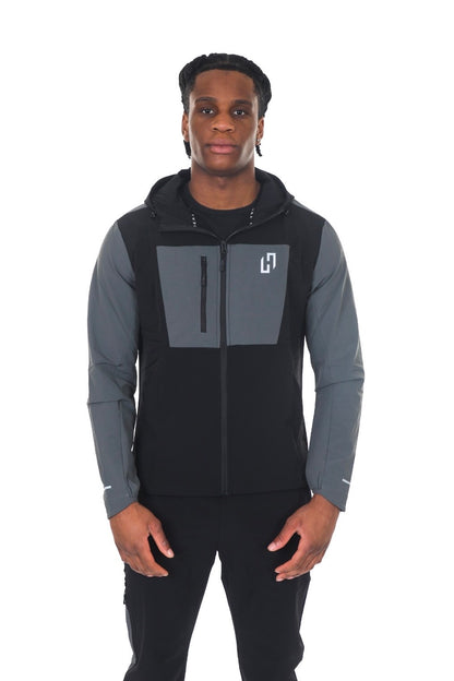 HEDERA BOX SHELL TRACKSUIT BLACK/GREY