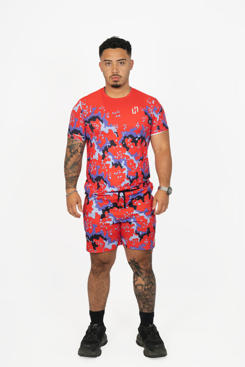 HEDERA CAMOU VENT 2 PIECE RED