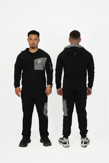 HEDERA SHELL TRACKSUIT BLACK