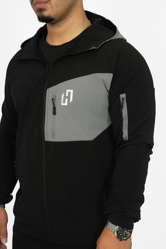 HEDERA SHELL TRACKSUIT BLACK