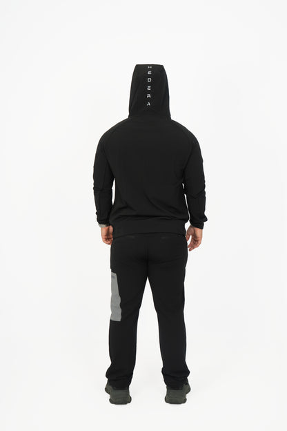HEDERA SHELL TRACKSUIT BLACK