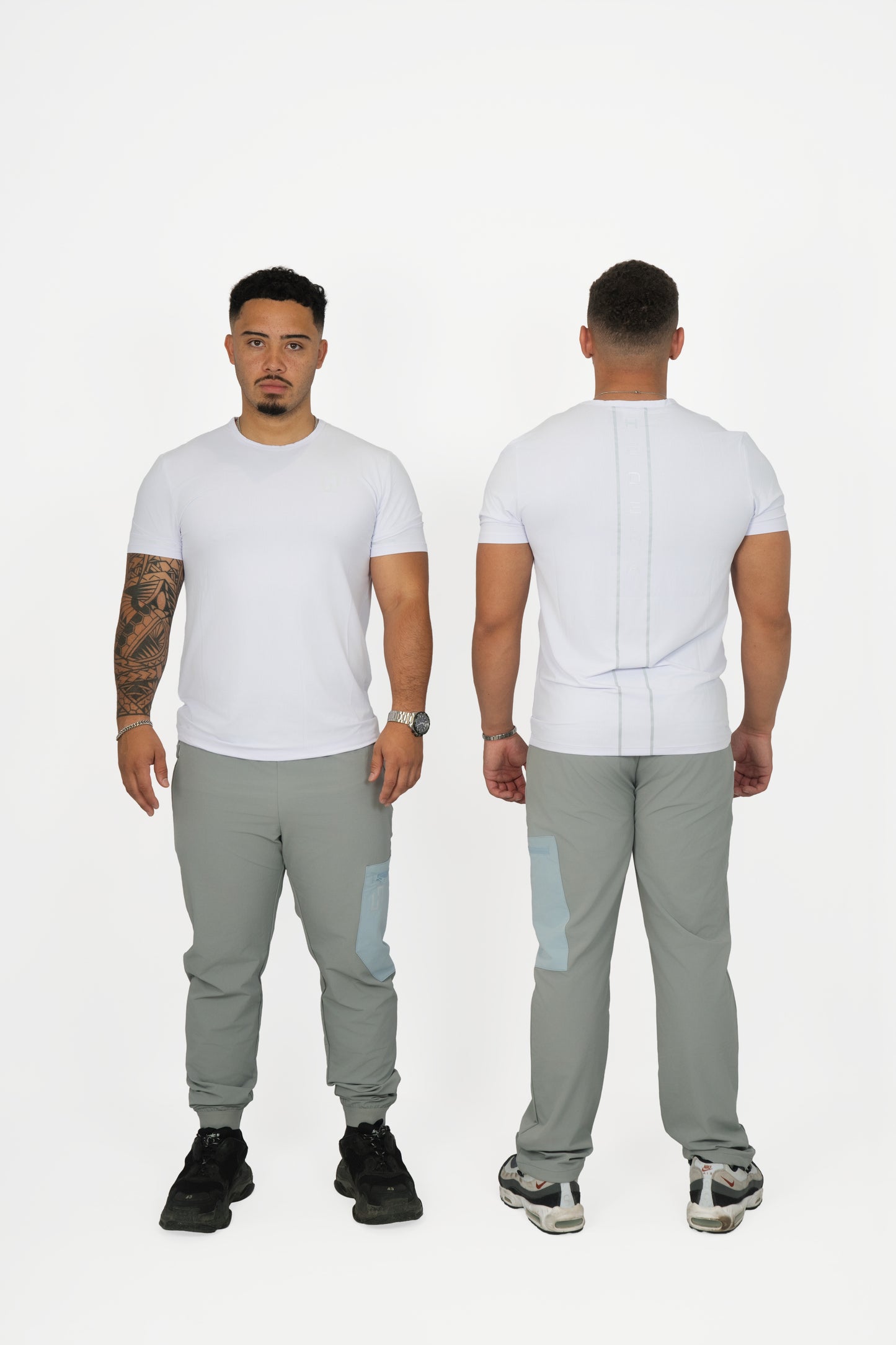 HEDERA SHELL TRACKSUIT LIGHT GREY